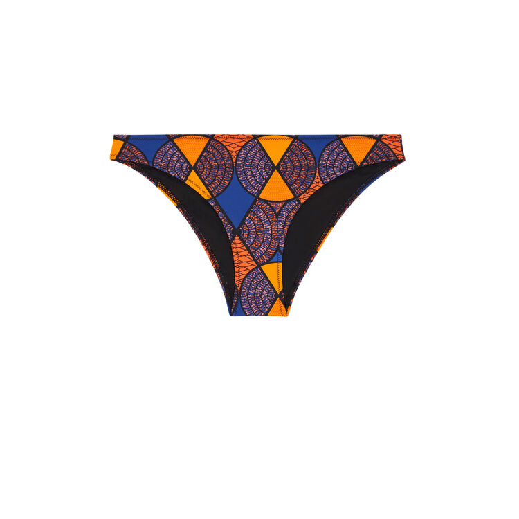 Bas de maillot de bain slip bleu afroiz Bas de maillot de bain slip bleu afroiz;