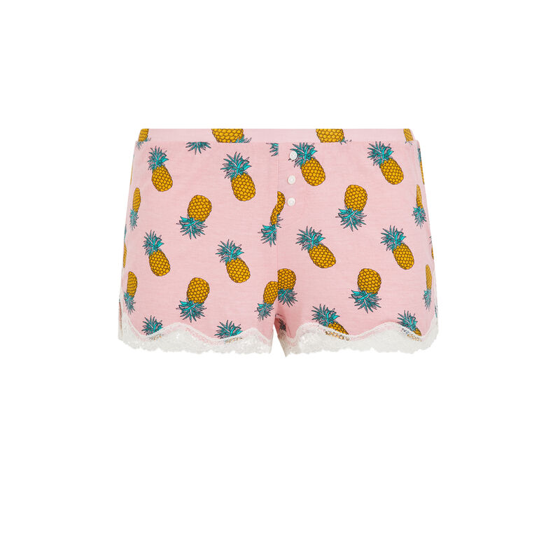 Short en jersey print ananas yellonaniz Short en jersey print ananas yellonaniz;