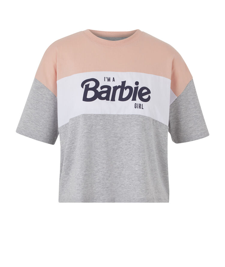 Top licence barbie relouiz gris clair.