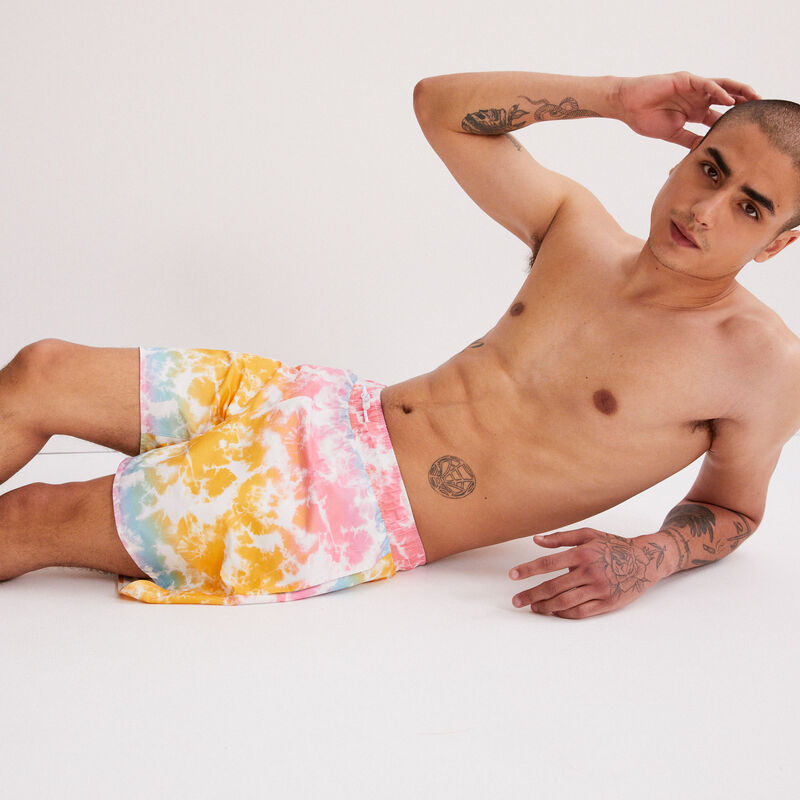 short de bain tie and dye dégradé - bleu short de bain tie and dye dégradé - bleu;