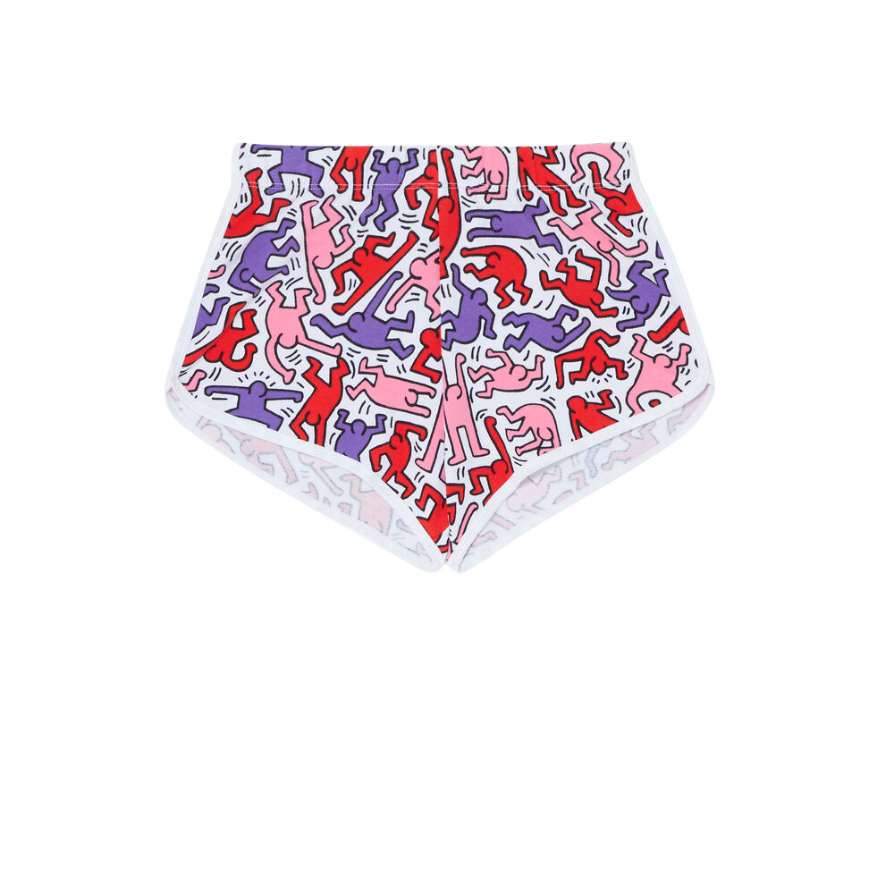 Short à motifs - blanc blanc.