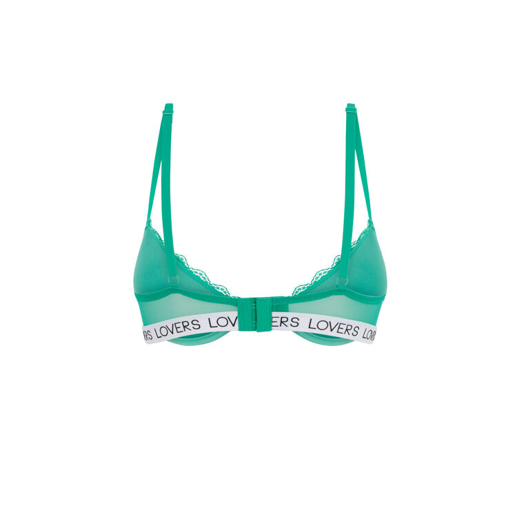 Soutien-gorge ampli vert turquoise secretiz Soutien-gorge ampli vert turquoise secretiz;