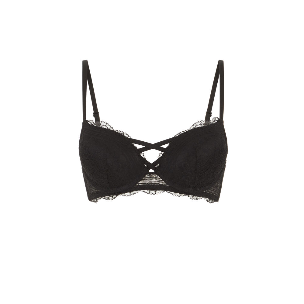 Soutien-gorge ultra push-up - noir noir.