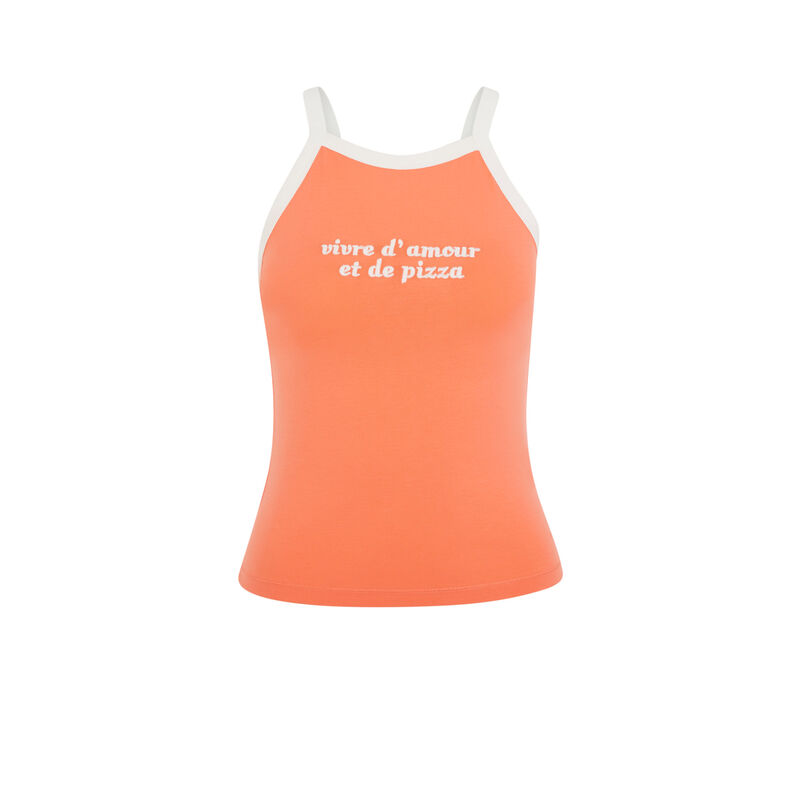 Top à fines bretelles - orange Top à fines bretelles - orange;