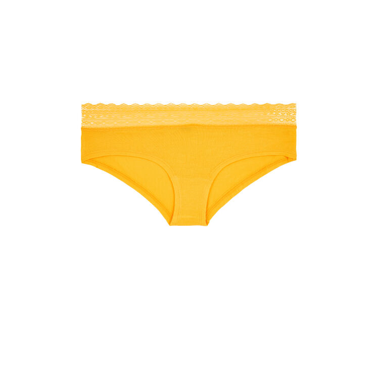 Shorty en coton uni waistiz Shorty en coton uni waistiz;