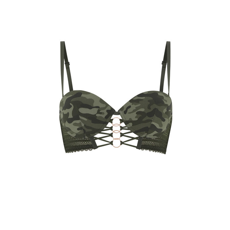 Soutien-gorge bandeau push kaki bijoutizlaciz Soutien-gorge bandeau push kaki bijoutizlaciz;