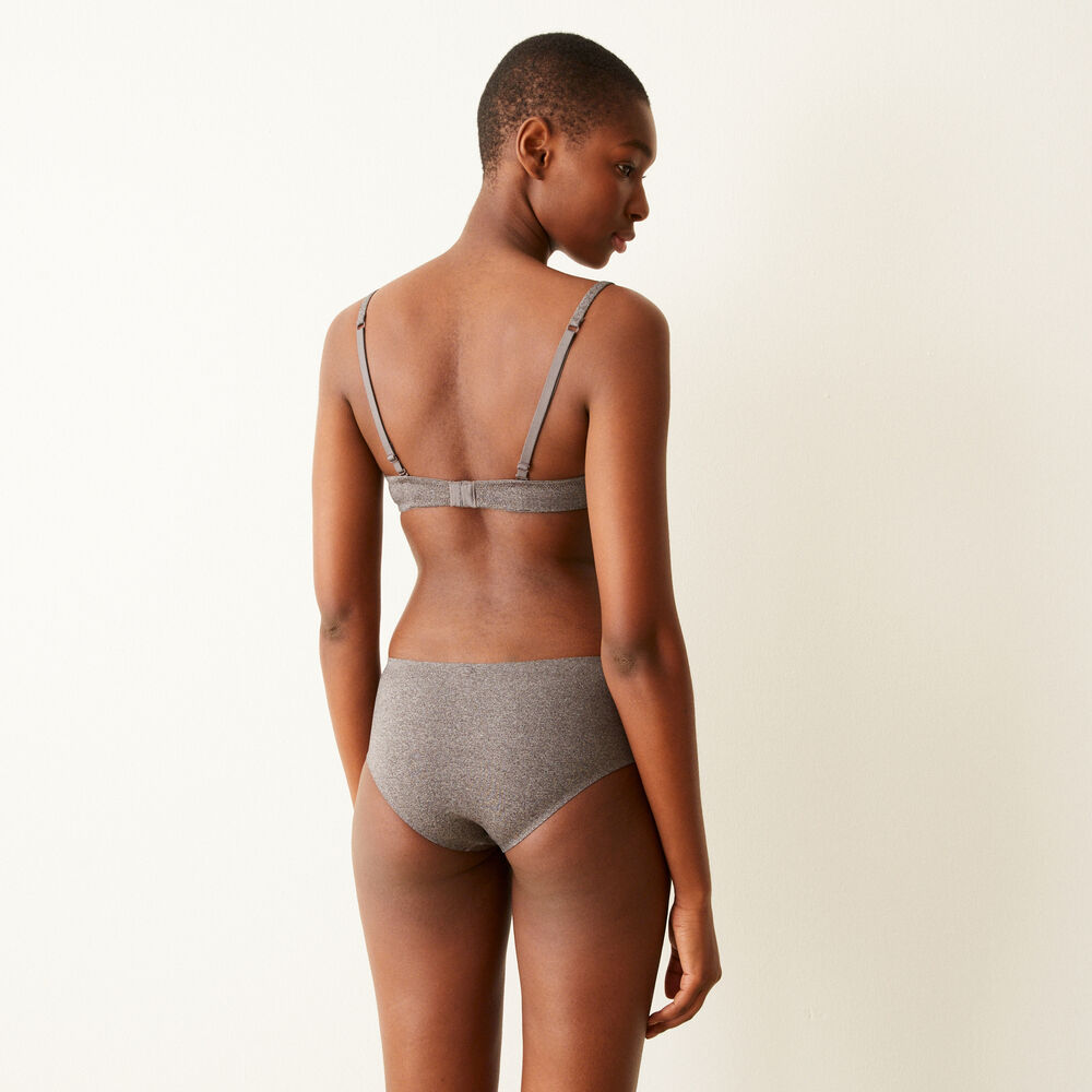 Soutien-gorge ampliforme micro - gris gris.