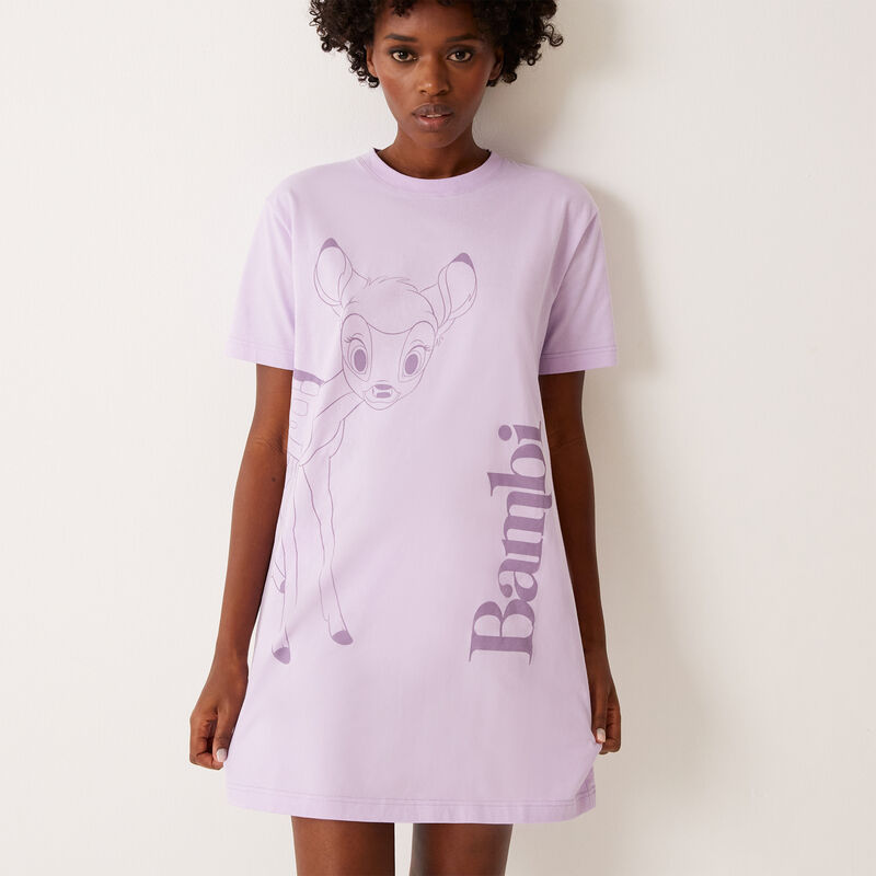 tunique à imprimé Bambi - lilas tunique à imprimé Bambi - lilas;