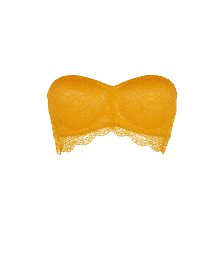 Soutien-gorge bandeau safran everydayiz orange.