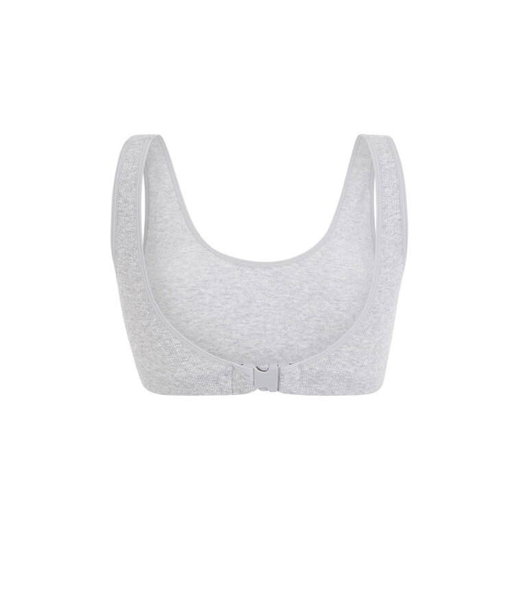 Brassière grise monochromiz gris.
