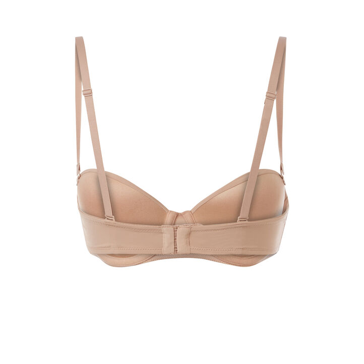 Soutien-gorge micro bandeau multiposition nude nude.