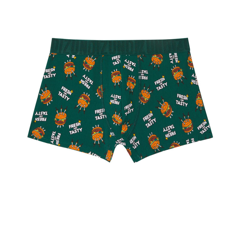 boxer imprimé burger - sapin boxer imprimé burger - sapin;