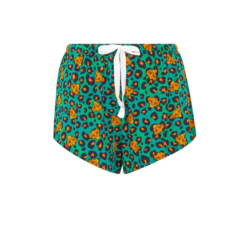 Short avec cordon Le Roi Lion - vert Short avec cordon Le Roi Lion - vert;