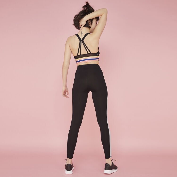 Legging noir popstripiz black.