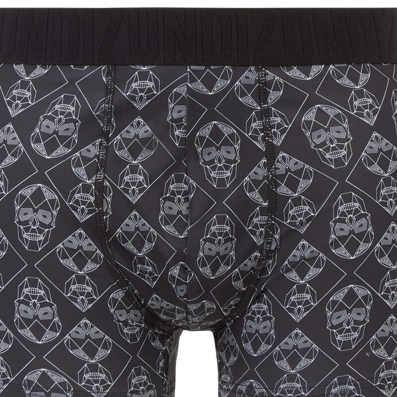 boxer tête de mort mexicaine - noir boxer tête de mort mexicaine - noir;