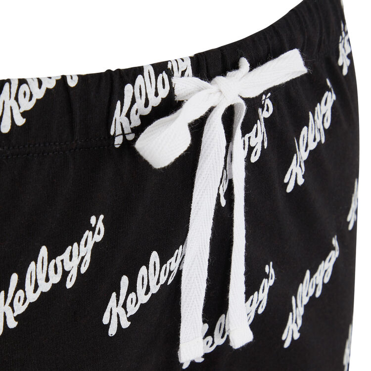Pantalon lience kellogg's noir.