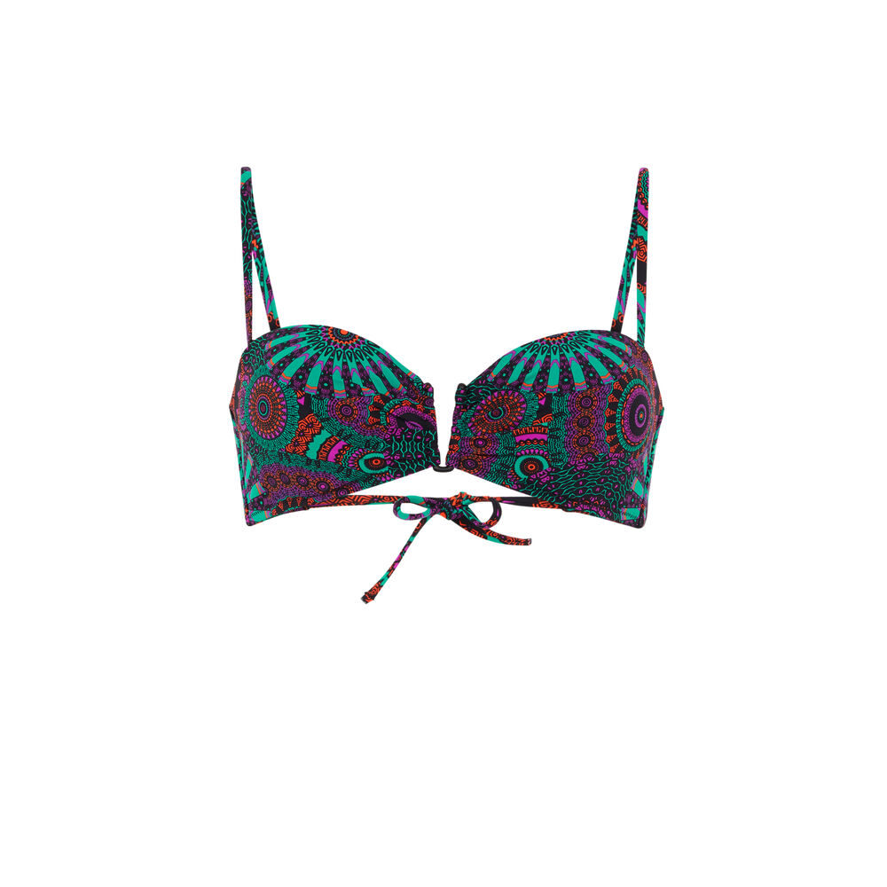 Haut de maillot de bain bandeau - violet violet.