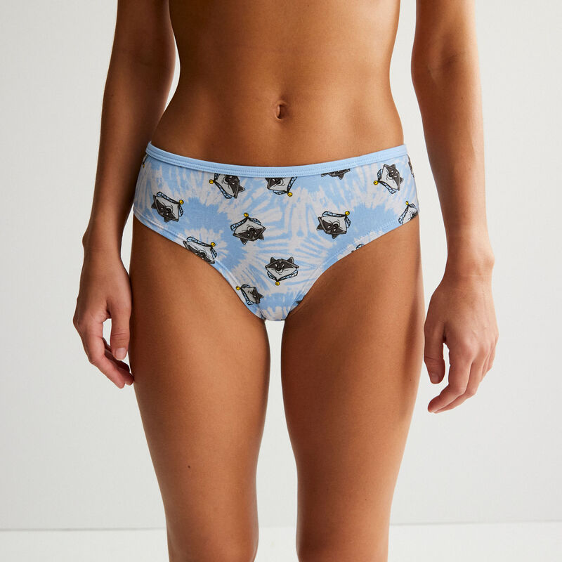 shorty imprimé Meeko- bleu shorty imprimé Meeko- bleu;