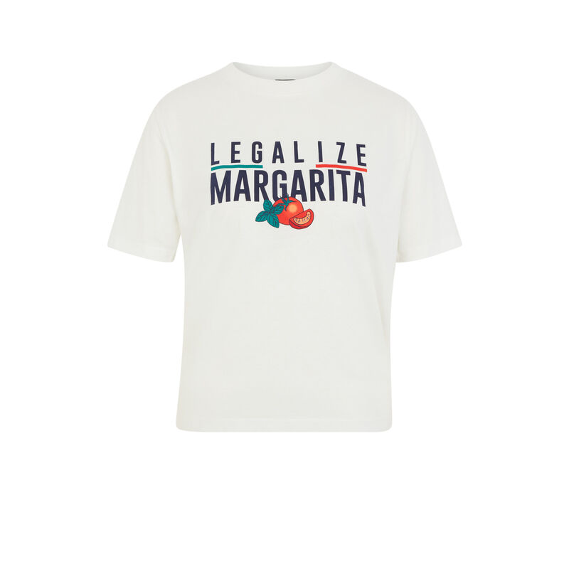Top imprimé margarita - blanc Top imprimé margarita - blanc;