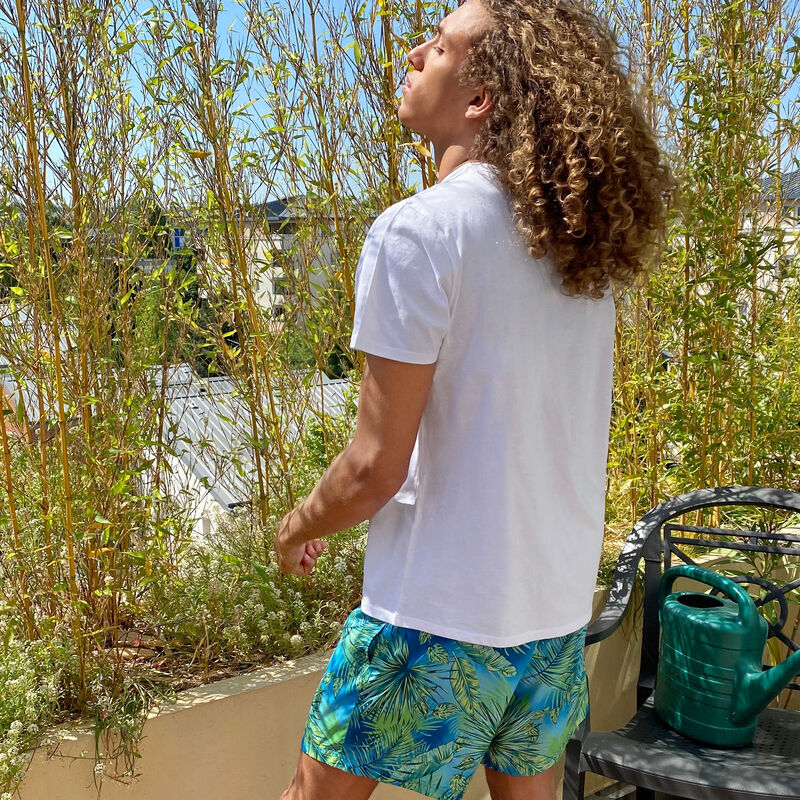 Short de bain homme - bleu turquoise Short de bain homme - bleu turquoise;
