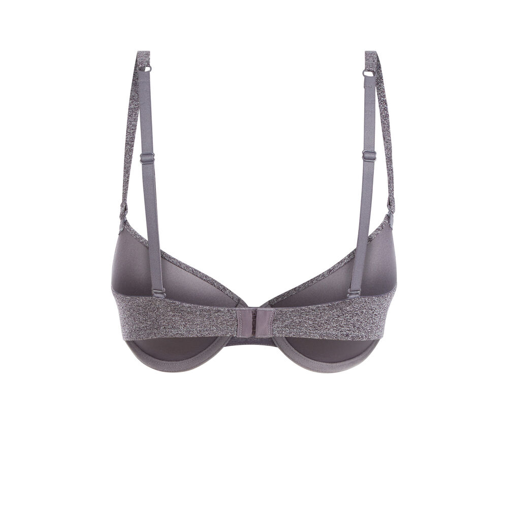 Soutien-gorge ampliforme micro - gris gris.