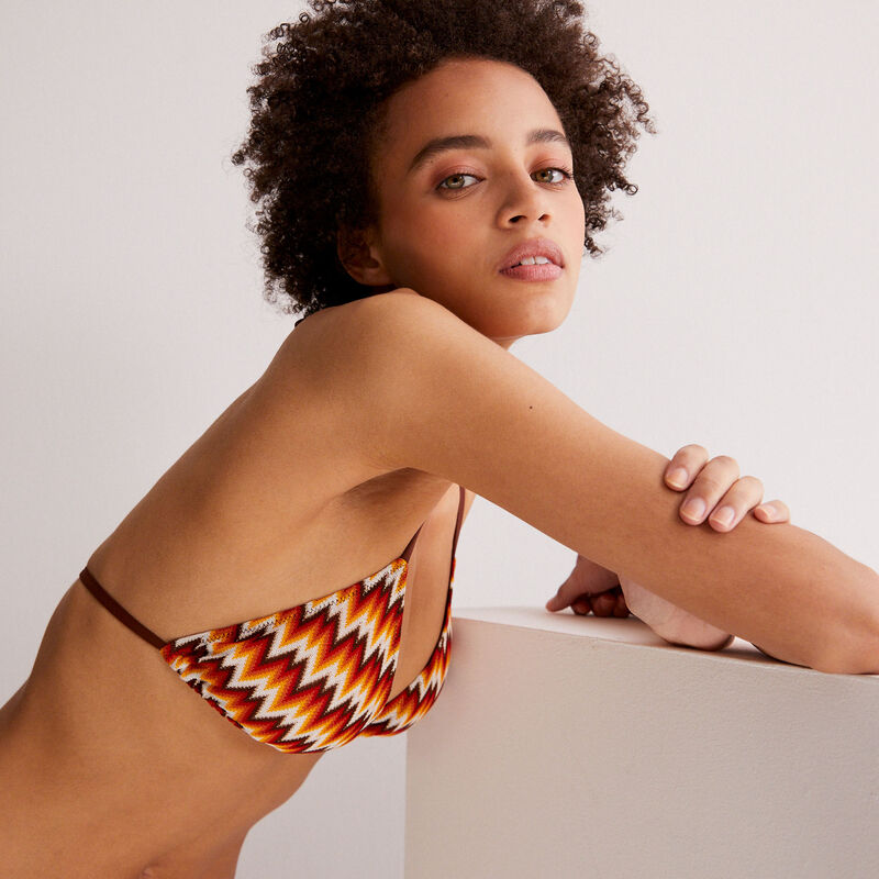 haut de maillot triangle crochet - multicolor haut de maillot triangle crochet - multicolor;