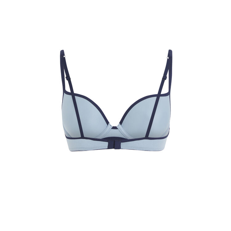Soutien-gorge ampli bleu microchiniz bleu.