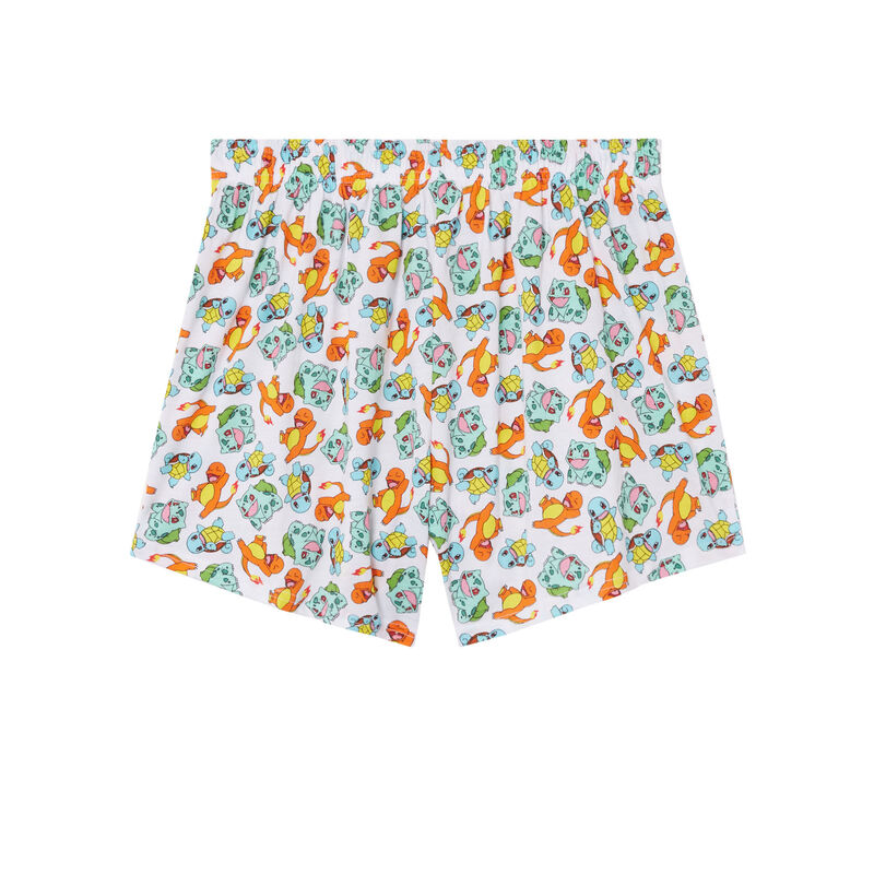 boxer à motifs Pokémon - blanc boxer à motifs Pokémon - blanc;