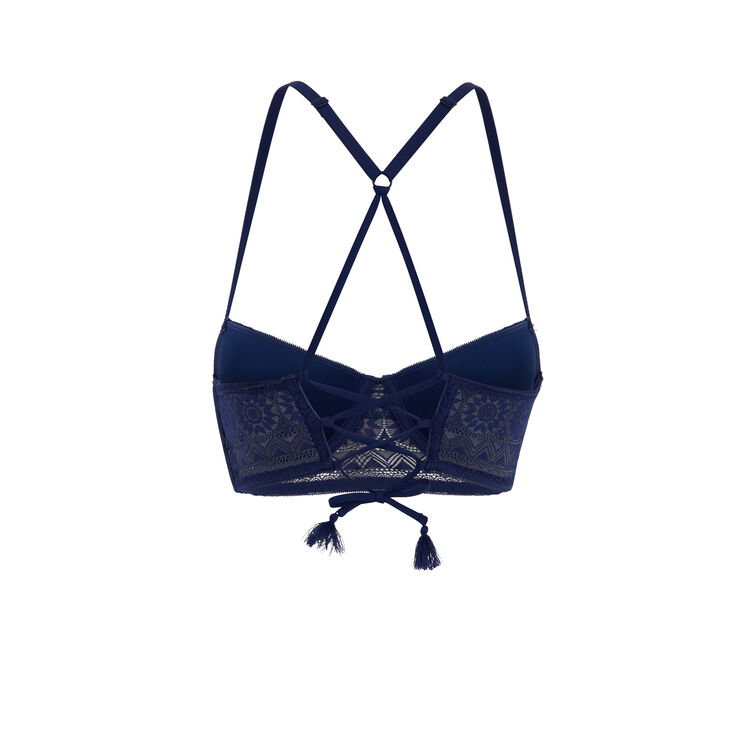 Soutien-gorge bustier ampli couleur encre souliz Soutien-gorge bustier ampli couleur encre souliz;