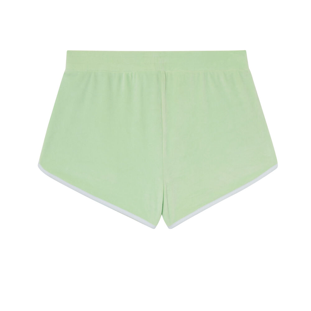 Short en velours - vert vert.