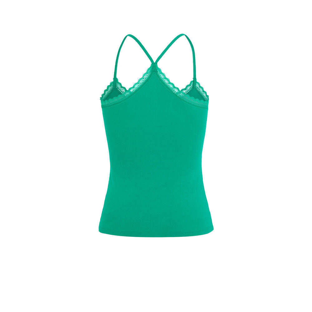 Top vert émeraude vitamiz vert émeraude.