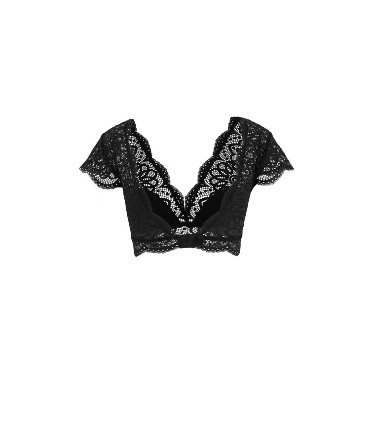 Soutien-gorge brassière noir tripoliz noir.