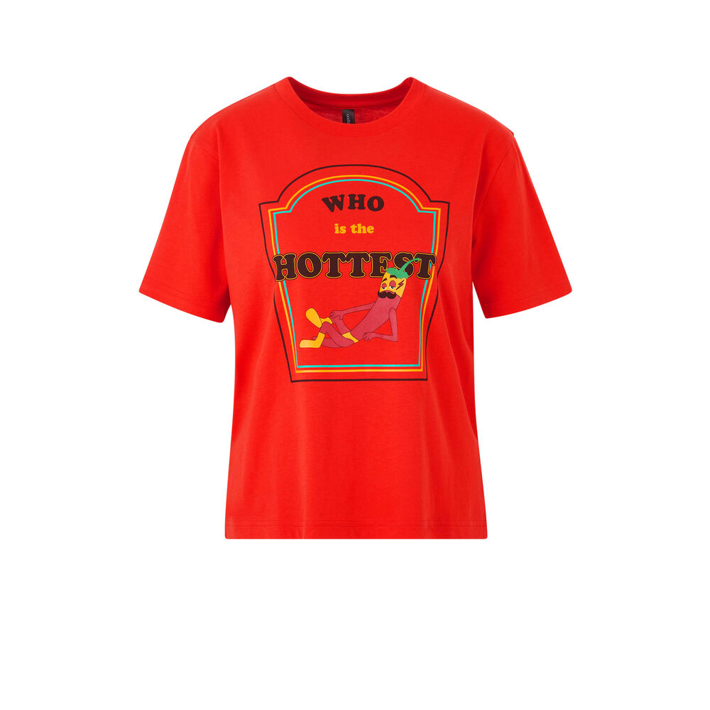 Top rouge mexiqueeniz rouge.