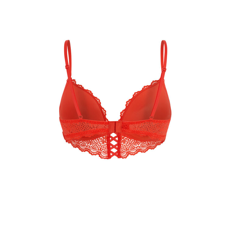 Soutien-gorge mahaliz bustier push rouge mahaliz rouge.