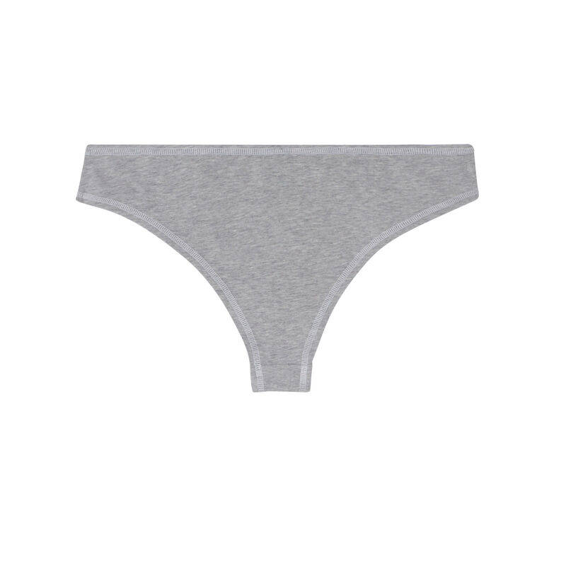 shorty coton coutures blanches apparentes - gris shorty coton coutures blanches apparentes - gris;