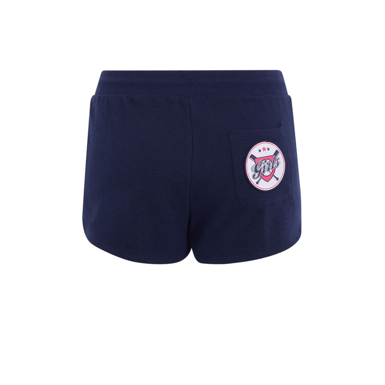 Short molletonne hypesupiz bleu marine.