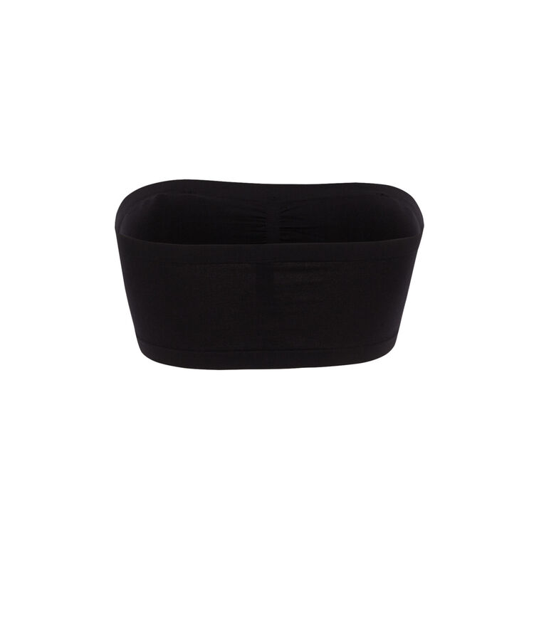 Soutien-gorge bandeau sans coutures - noir noir.