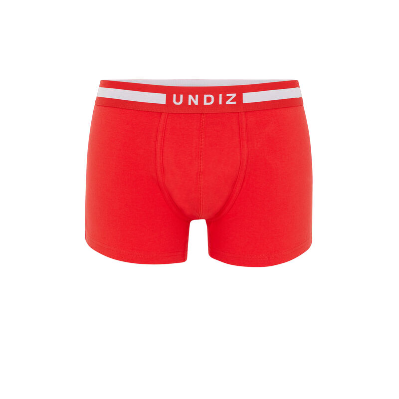 boxer en coton - orange boxer en coton - orange;