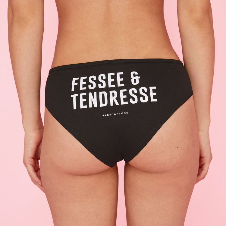 Shorty noir tendresiz black.