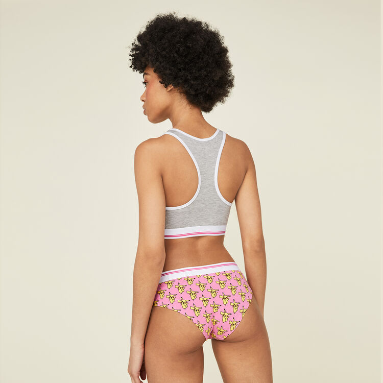 Brassière grise pokekachiz grey.