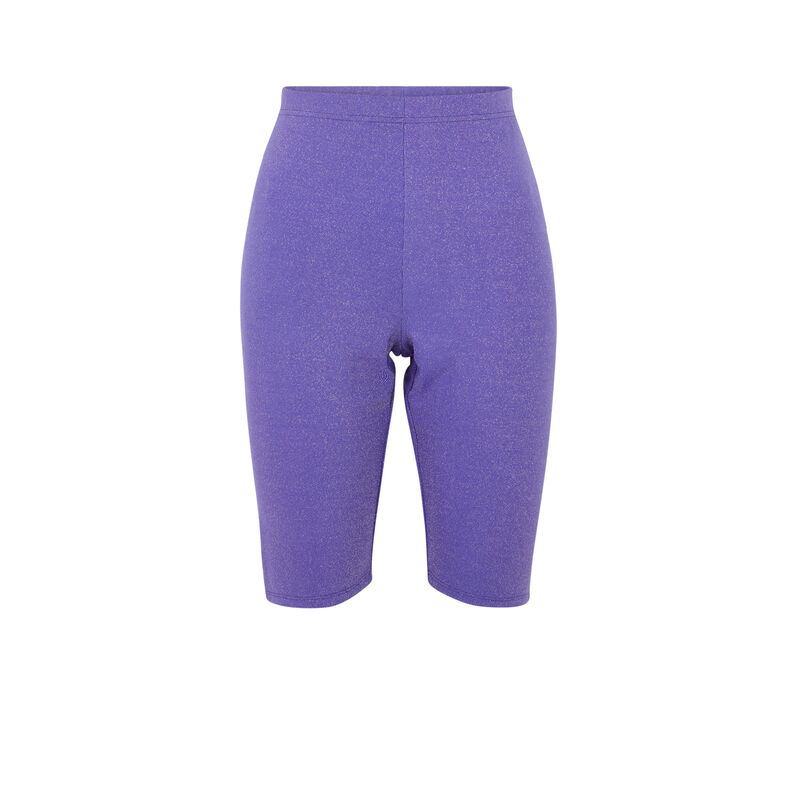 Shorty cycliste fils métallisés - violet Shorty cycliste fils métallisés - violet;