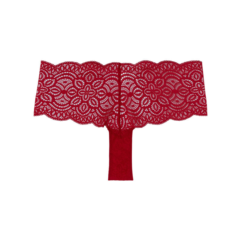 shorty tout dentelle - rouge shorty tout dentelle - rouge;