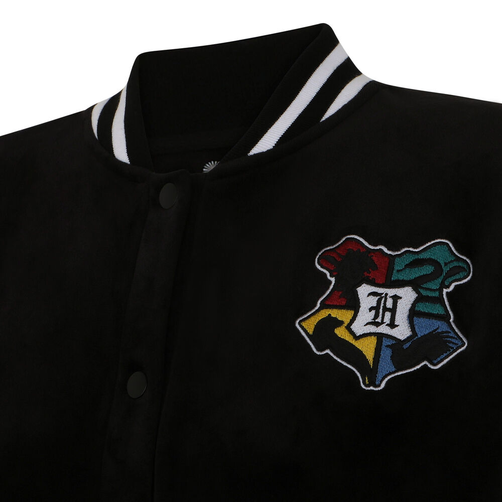 Veste à emblème harry potter - noir noir.