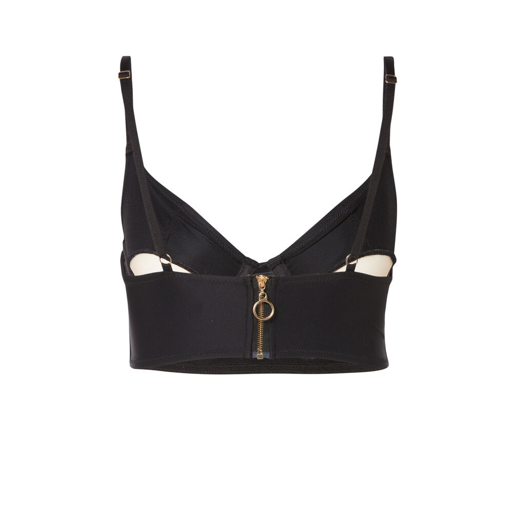 Soutien-gorge corbeille et bustier - noir noir.