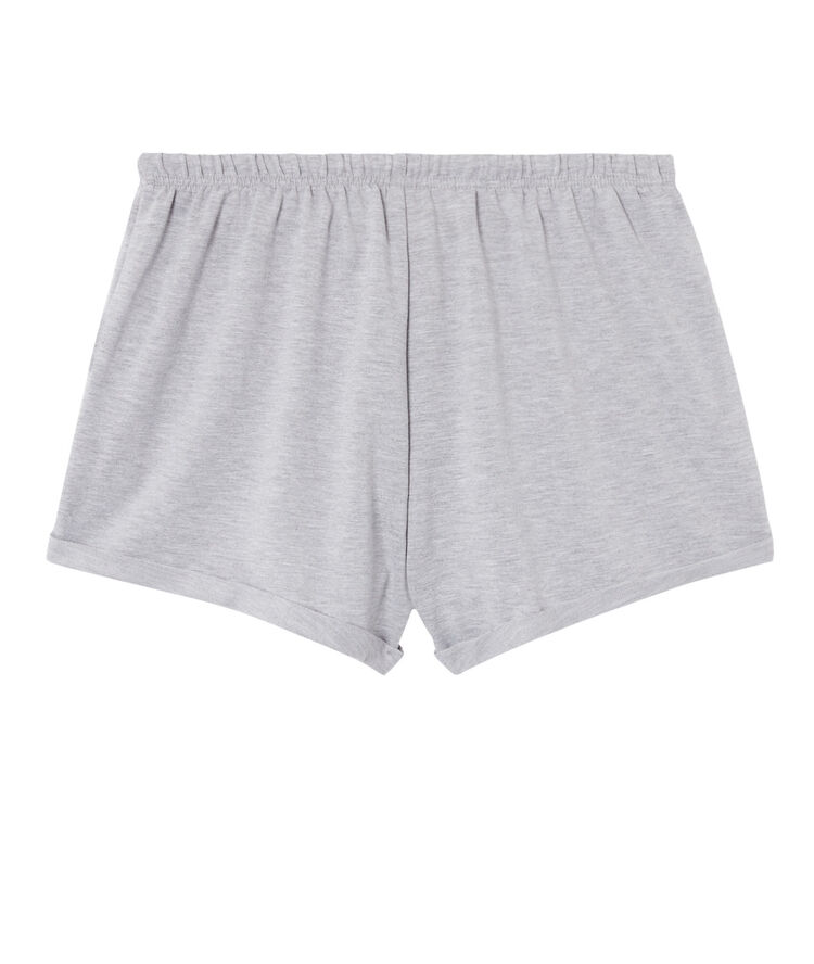 Short uni en molleton - gris gris.