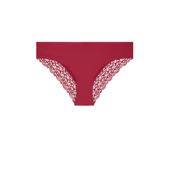 Shorty en micro shomiz bordeaux.