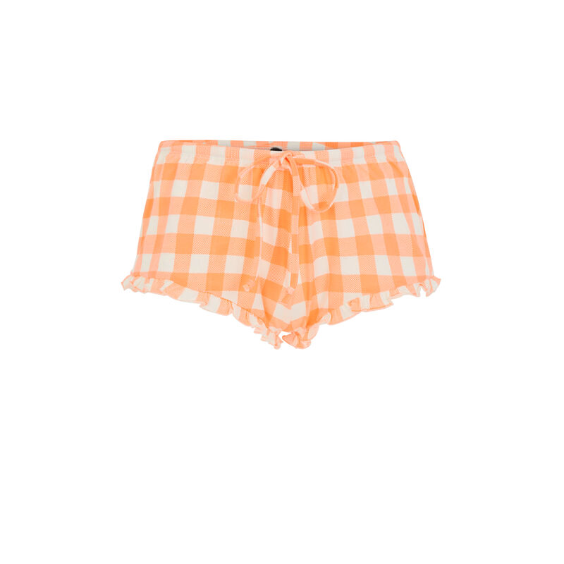 Short imprimé vichy - orange Short imprimé vichy - orange;