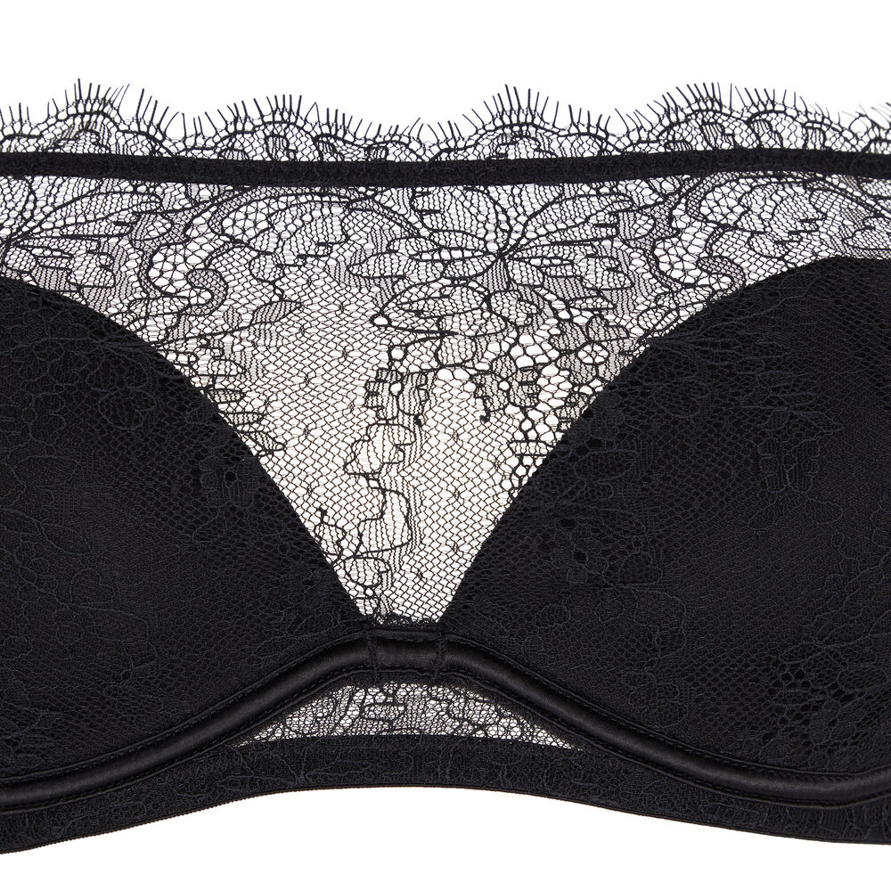 Soutien-gorge ampli à double bretelles - noir noir.