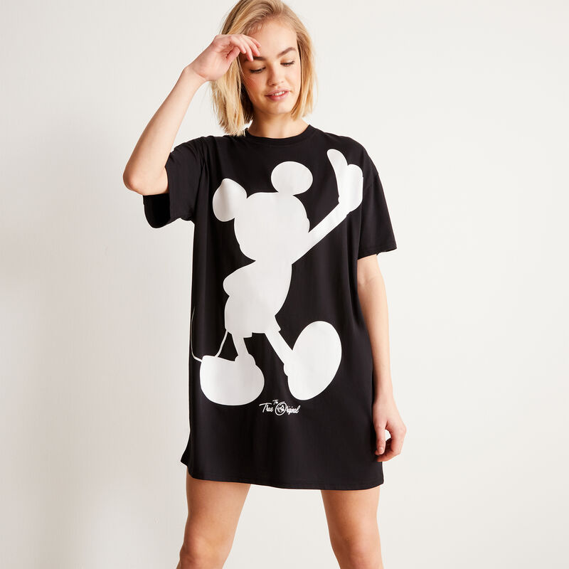 tunique à imprimé Mickey - noir tunique à imprimé Mickey - noir;