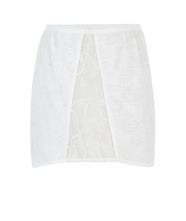 Short blanc tropaliz blanc.
